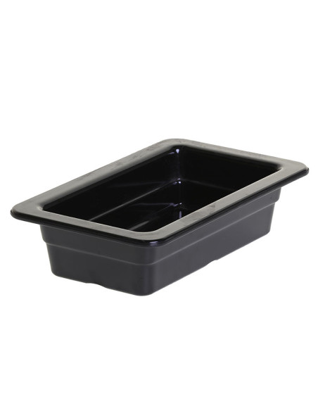 Tablecraft Recipiente GN 1/4 - 6,5 cm Prof. Negro