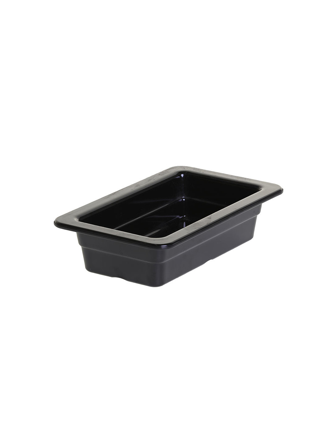 Tablecraft Recipiente GN 1/4 - 6,5 cm Prof. Negro