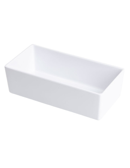 Tablecraft Recipiente de lados rectos - 25,5 x 12,5 x 7,5cm