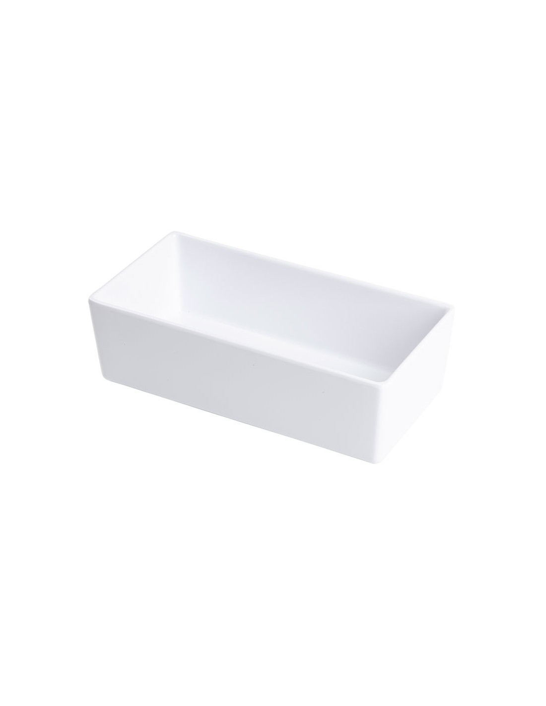 Tablecraft Recipiente de lados rectos - 25,5 x 12,5 x 7,5cm