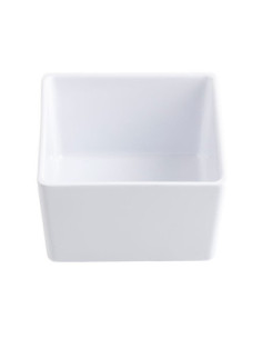 Tablecraft Recipiente de lados rectos - 12,5 x 12,5 x 7,5 cm