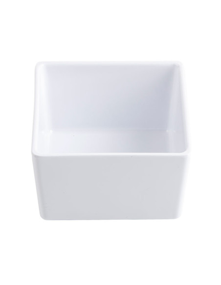 Tablecraft Recipiente de lados rectos - 12,5 x 12,5 x 7,5 cm