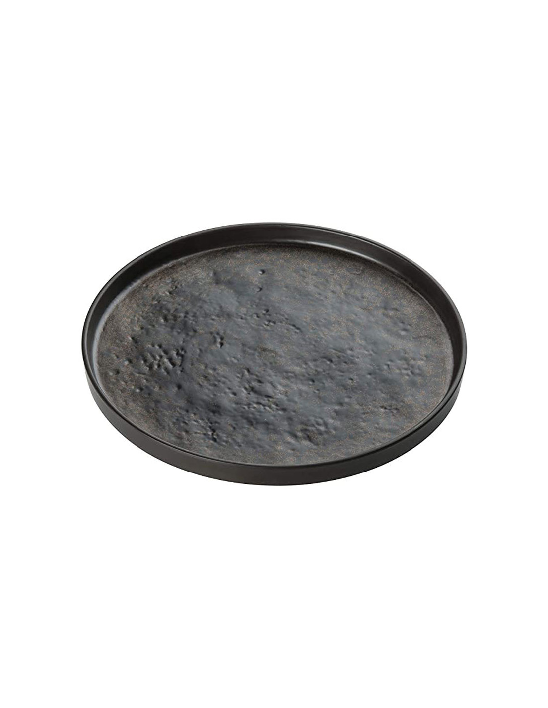 Tablecraft Plato redondo - 27 cm Ø Marrón mate