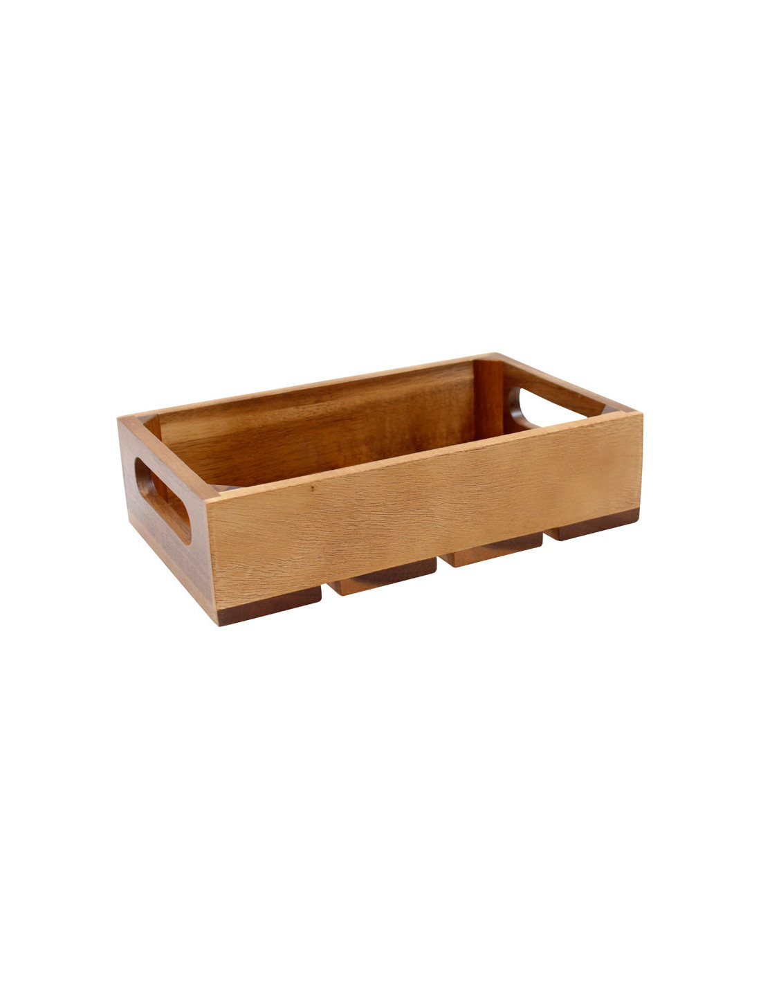 Tablecraft Caja madera GN 1/4 - 25,5 x 16,5 x 7 cm