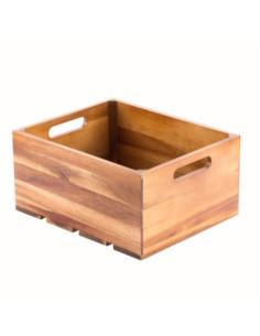 Tablecraft Caja madera GN 1/2 - 32,5 x 25,5 x 16 cm