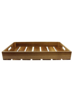 Tablecraft Caja madera GN 1/1 - 52,5 x 32,5 x 11 cm