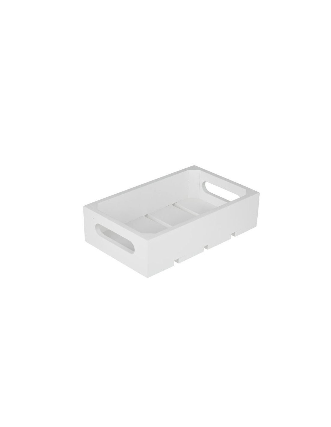 Tablecraft Caja de madera pintada GN 1/4 - 26,5 x 16,5 x 7 cm