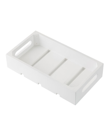 Tablecraft Caja de madera pintada GN 1/3 - 32,5 x 17,5 x 16 cm