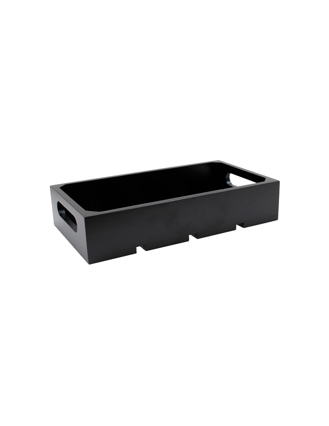 Tablecraft Caja madera GN 1/3 - 32,5 x 17,5 x 7 cm Negro