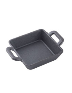 Tablecraft Cazuelita cuadrada - 12,5 x 12,5 x 4,5 cm - 355 ml