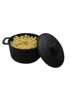 Tablecraft Cacerolita con tapa redonda - 13 cm Ø x 6 cm alto. - 530 ml