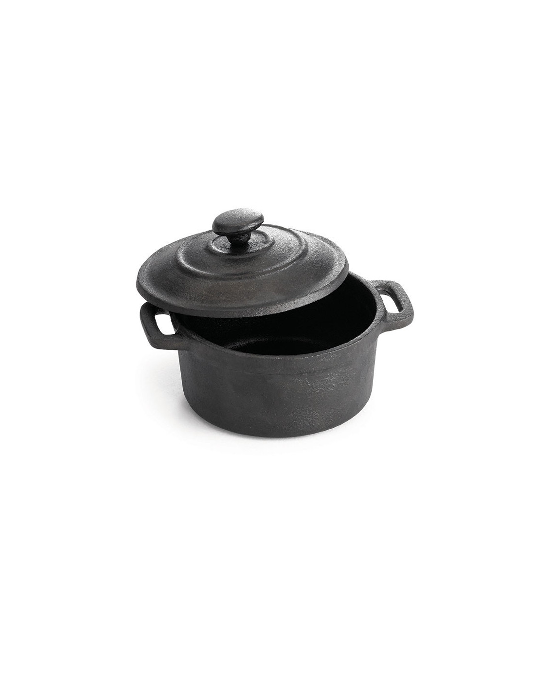Tablecraft Cacerolita con tapa redonda - 9 cm Ø x 4,5 cm alto. - 235 ml