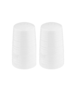 Tablecraft Salero y pimentero juego de 2, acabado texturizado (Antiguo código 10413)