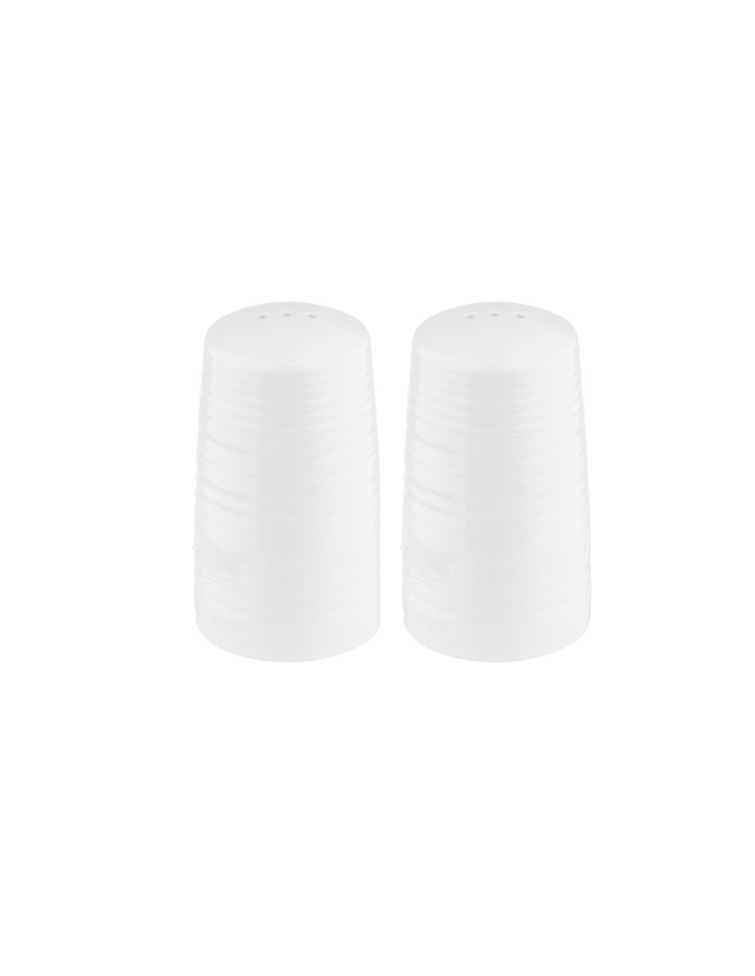 Tablecraft Salero y pimentero juego de 2, acabado texturizado (Antiguo código 10413)