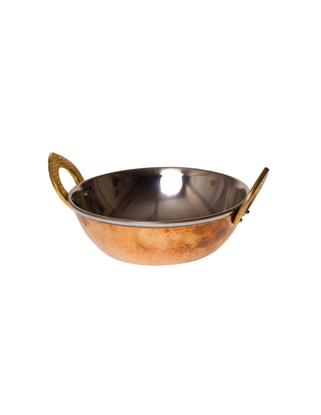 Tablecraft Bol con asas - acabado cobre - 15 cm Ø - 852 ml