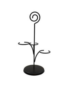 Tablecraft Soporte de degustación para 3 condimentos, 60 - 90 ml 5,5 cm Ø, diseño escalonado