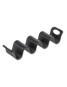 Tablecraft Soporte de melamina para tacos - 3-4 tacos, 19,5 x 5,5 x 4 cm