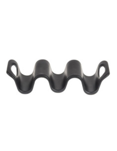 Tablecraft Soporte de melamina para tacos - 2-3 tacos, 14,5 x 5,5 x 4 cm