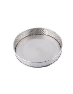 Tablecraft Bandeja redonda 21,6 cm Ø x 3,8 cm alto. - textura de ladrillos