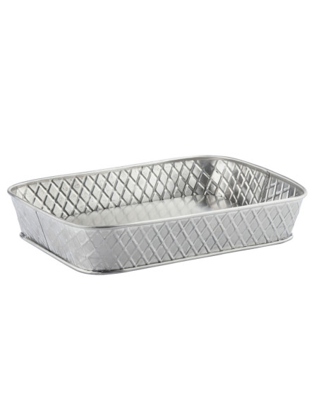Tablecraft Bandeja rectangular - 24,1 x 16,5 x 3,8 cm