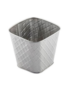 Tablecraft Envase para patatas y fritos cuadrado - 10 x 10 x 8,8 cm