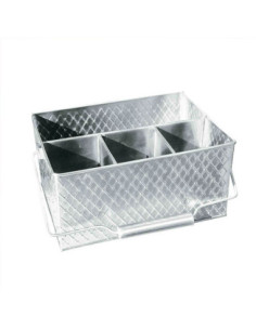 Tablecraft Portacubiertos rectangular - 27,3 x 21,5 x 12 cm