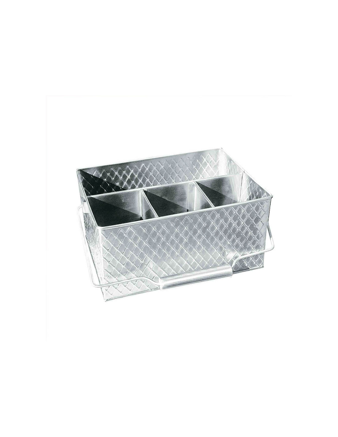 Tablecraft Portacubiertos rectangular - 27,3 x 21,5 x 12 cm