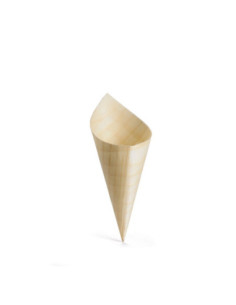 Tablecraft Mini cono de 4,5 x 12,7 cm - 45 ml - paq. 50 Uds.