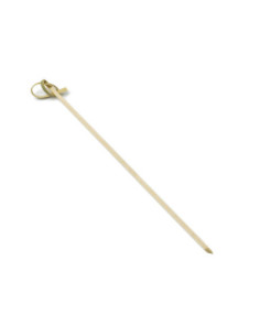 Tablecraft Palillo marcador con nudo - 18 cm - paquetes de 100 unidades