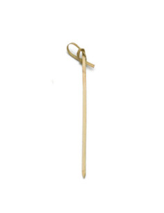 Tablecraft Palillo marcador con nudo - 11,5 cm - paquetes de 100 unidades