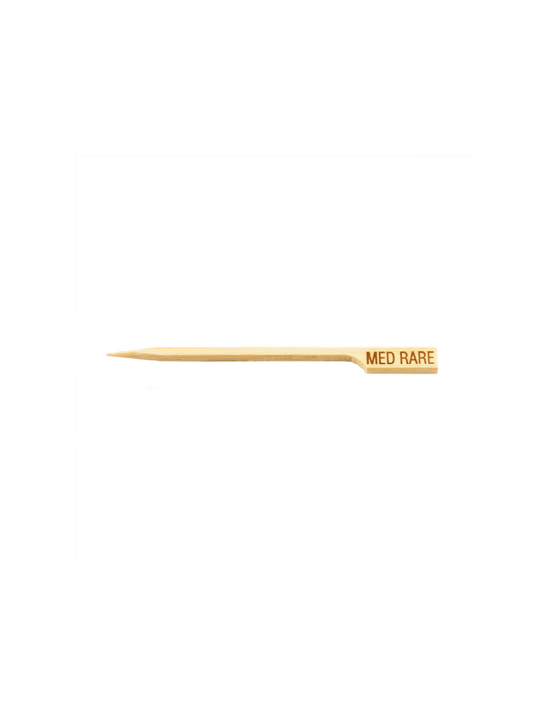 Tablecraft Palillo marcador de carne "Al punto" - 9 cm - paq. 100 Uds.
