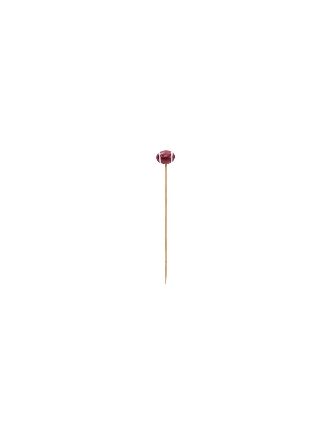 Tablecraft Palillo deportivo fútbol americano - 11,4 cm - paquete de 100 Uds.