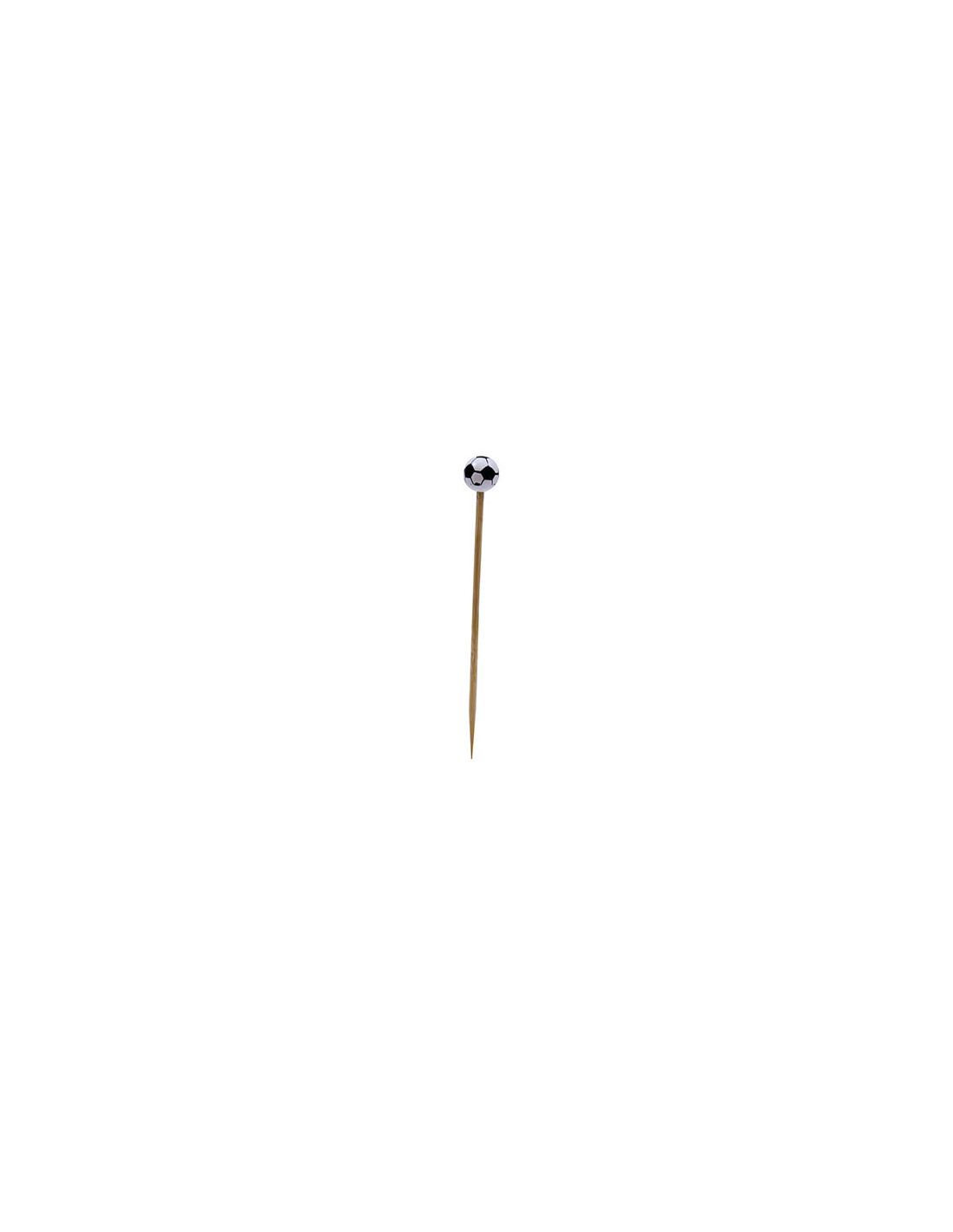 Tablecraft Palillo deportivo fútbol - 11,4 cm - paquete de 100 Uds.
