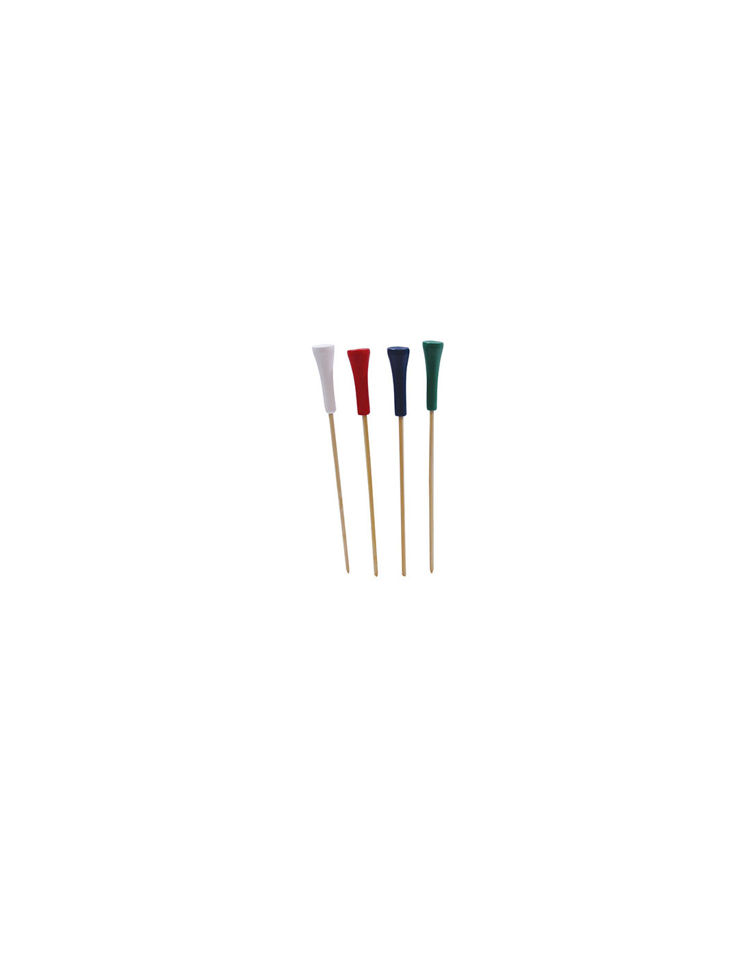 Tablecraft Palillo deportivo de golf surtidos - 11,4 cm - paquete de 100 Uds.
