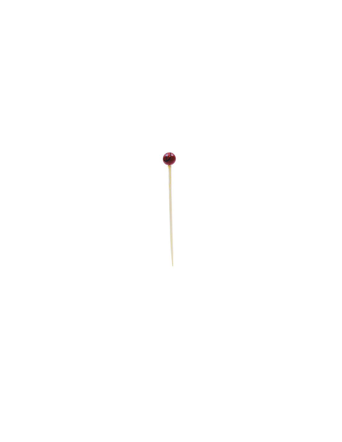 Tablecraft Palillo deportivo baloncesto - 11,4 cm - paquete de 100 Uds.
