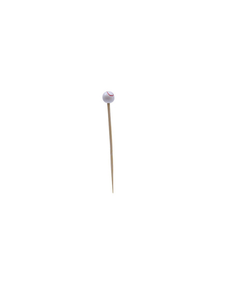 Tablecraft Palillo deportivo béisbol - 11,4 cm - paquete de 100 Uds.