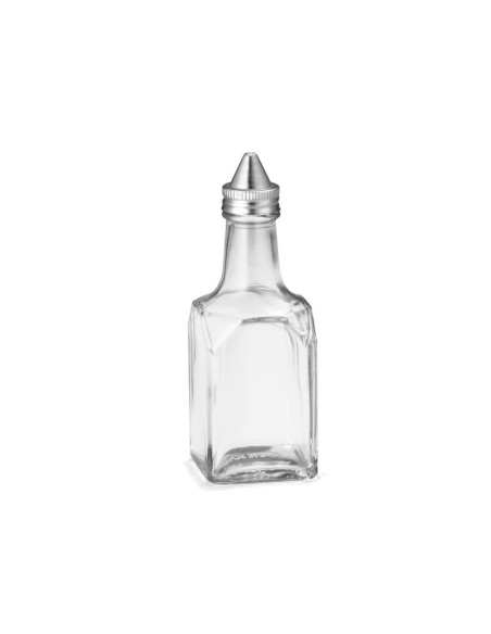 Tablecraft Aceitera/vinagrera con tapa - 177 ml