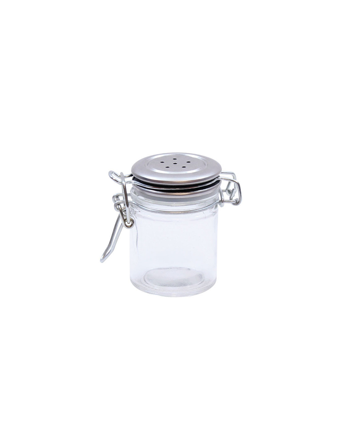 Tablecraft Salero y pimentero con tapa de clip 45 ml