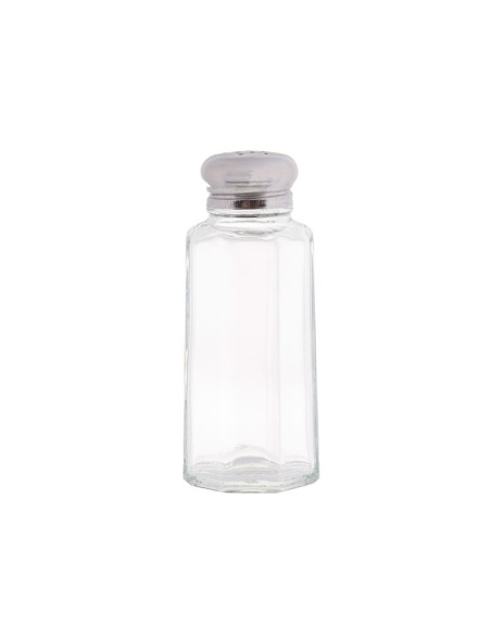 Tablecraft Salero y pimentero poligonales con tapa - 57 gr.