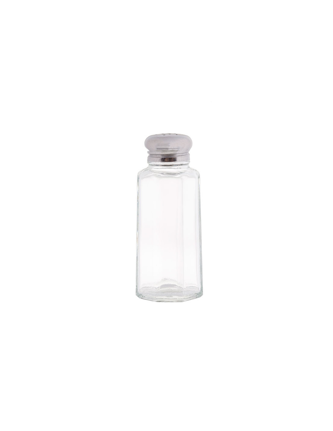 Tablecraft Salero y pimentero poligonales con tapa - 57 gr.