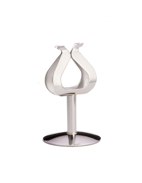 Tablecraft Tarjeteros con forma de arpa - 10 cm
