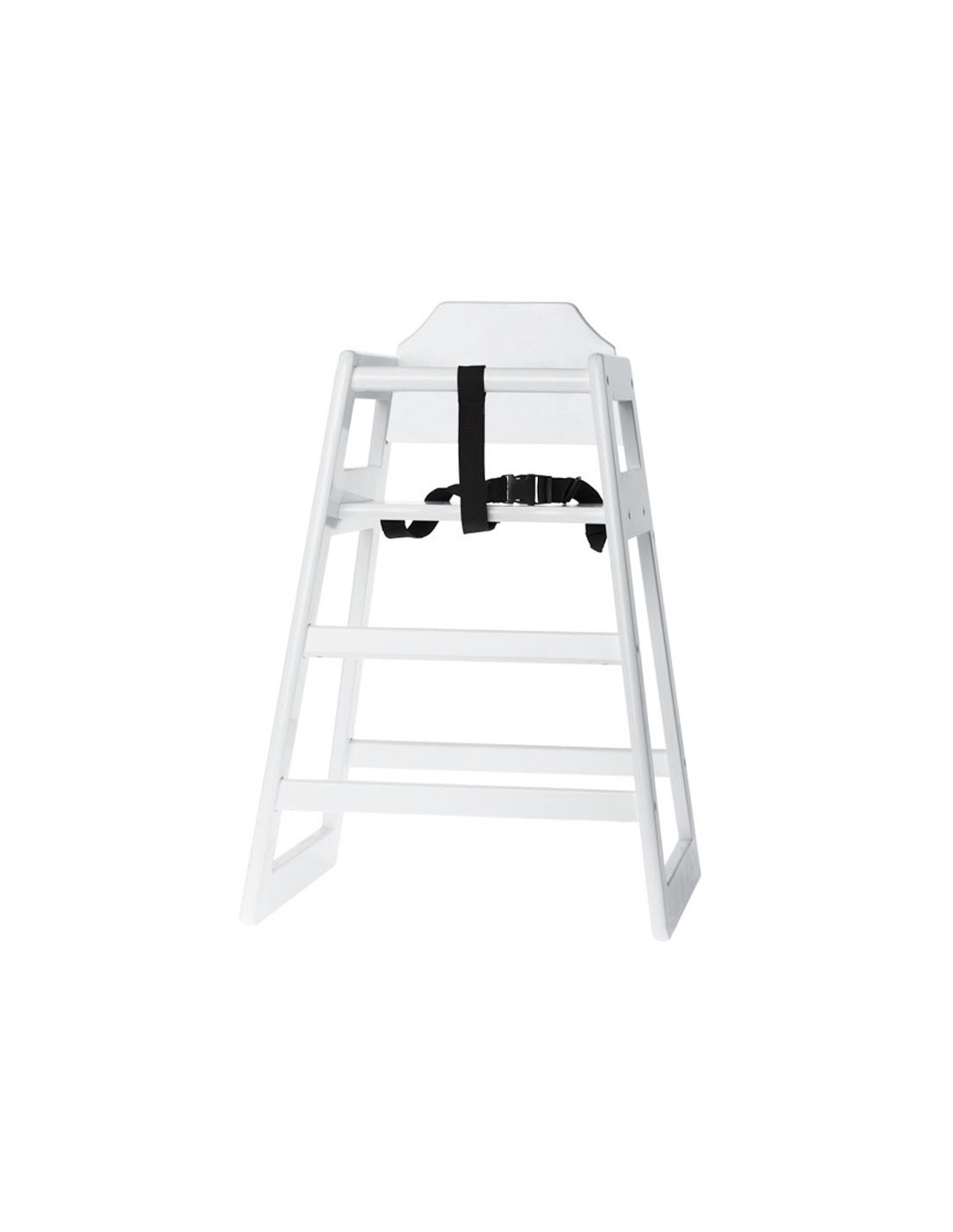 Tablecraft Trona de madera Blanco