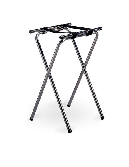 Tablecraft Soporte de tijera para bandejas cromado 79 cm