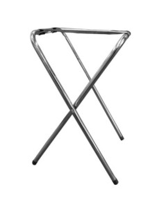 Tablecraft Soporte de tijera para bandejas cromado 75 cm