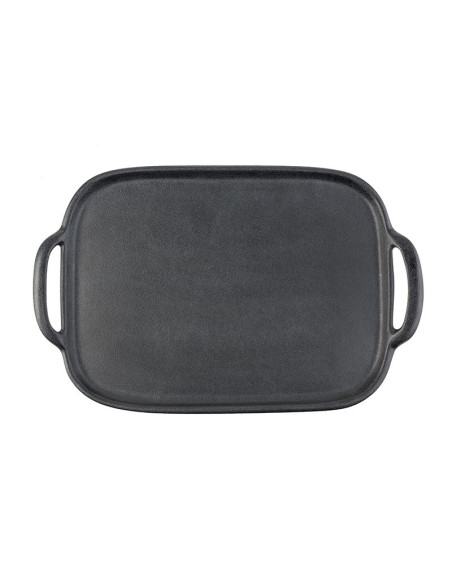 Tablecraft Bandeja rectangular imitación hierro fundido - 51 x 33,6 x 4 cm (Antiguo código 10048)