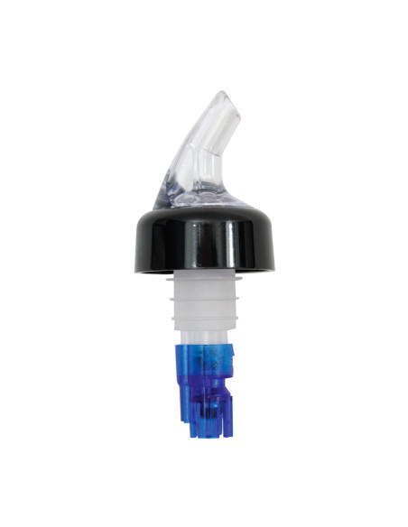 Tablecraft Vertedores Proper Pour Plástico - cuello , tubo azul vertedor incoloro 25 ml