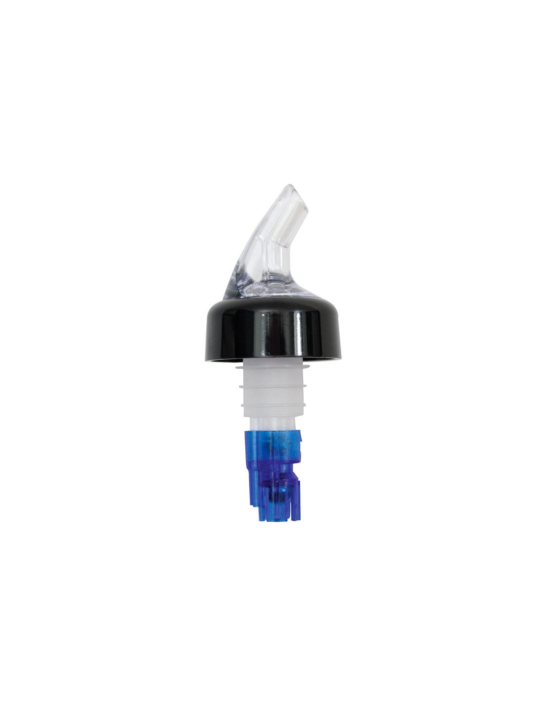 Tablecraft Vertedores Proper Pour Plástico - cuello , tubo azul vertedor incoloro 25 ml