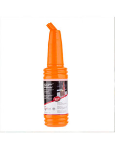 Tablecraft Recipiente PourMaster con vertedor cuello largo 1 L Naranja