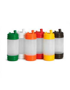 Tablecraft Set PourMaster con vertedor cuello corto 1 L (12 unidades)