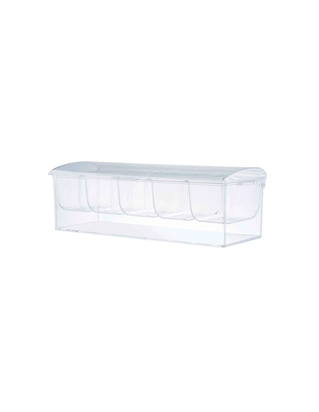 Tablecraft Dispensador condimentos de 5 insertos 565 ml - 42 x 41,5 x 12,5 cm